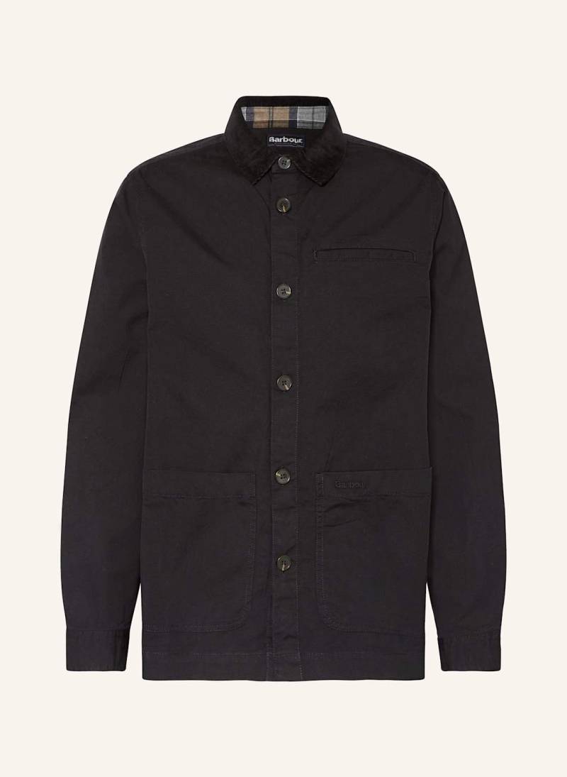 Barbour Overshirt Cole schwarz von Barbour