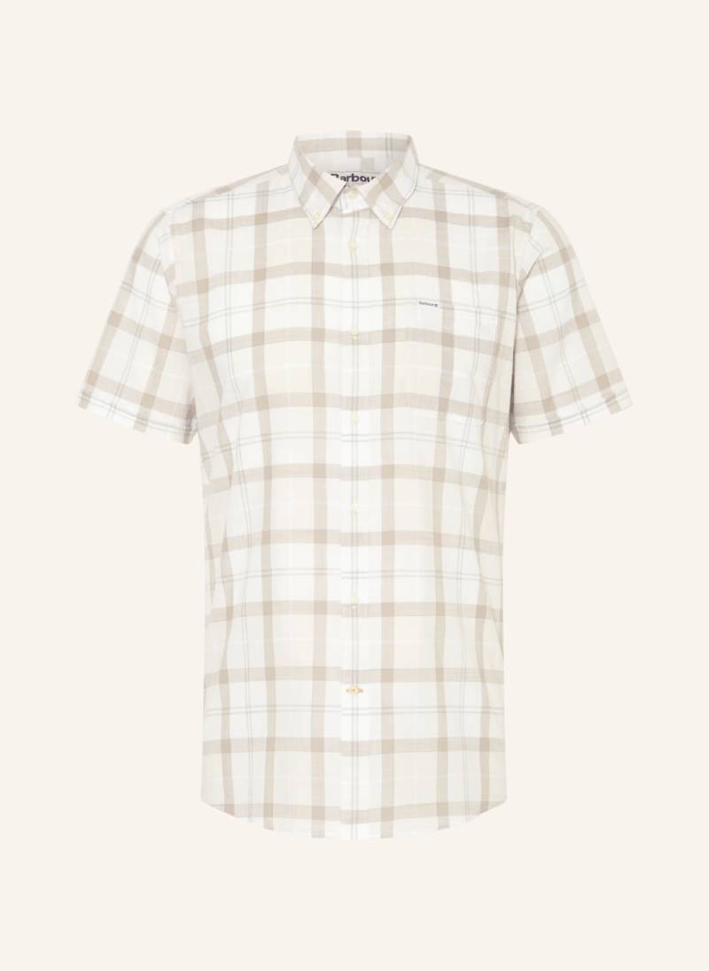 Barbour Kurzarm-Hemd Delton Tailored Fit gruen von Barbour