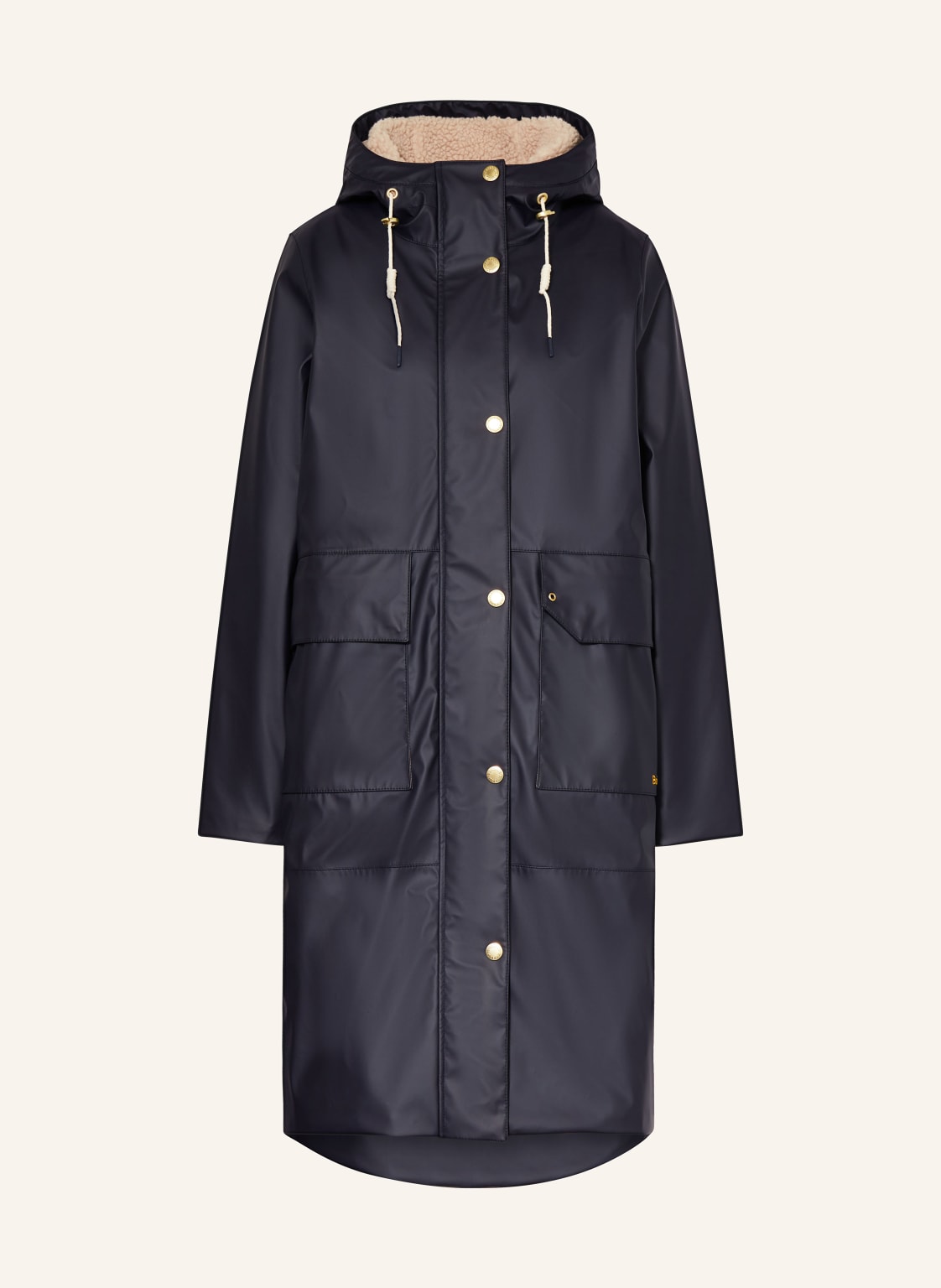 Barbour Parka Beth blau von Barbour