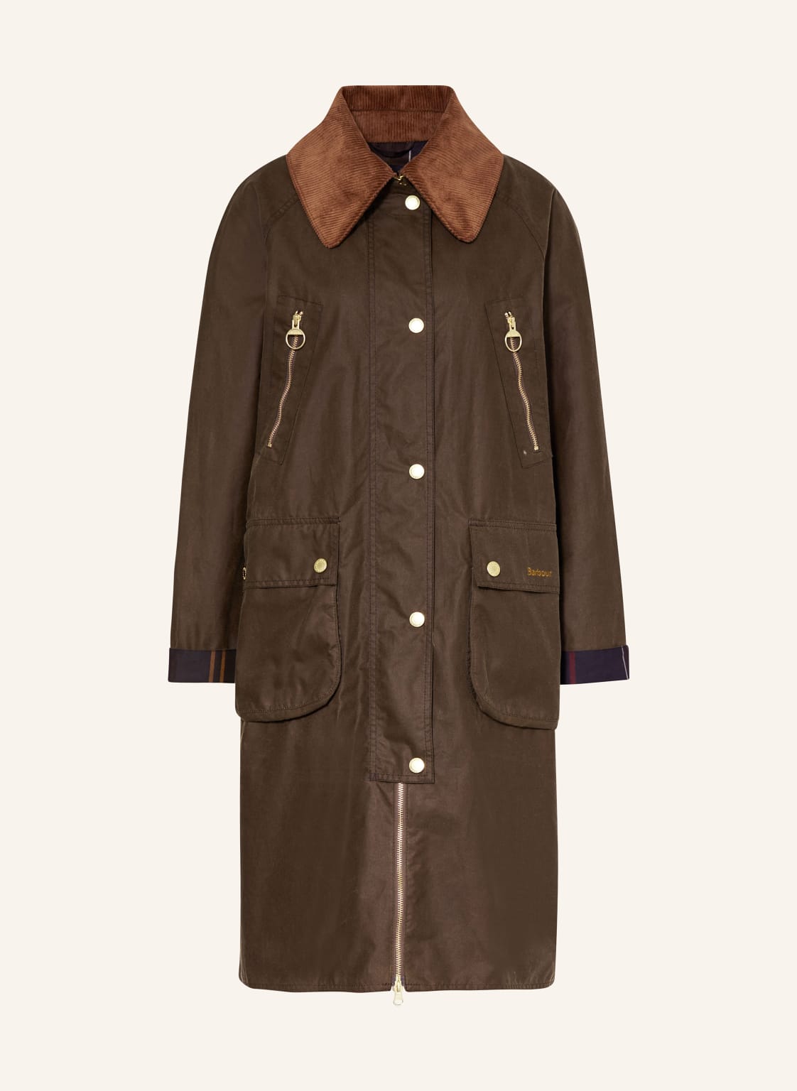 Barbour Parka Ebberston gruen von Barbour