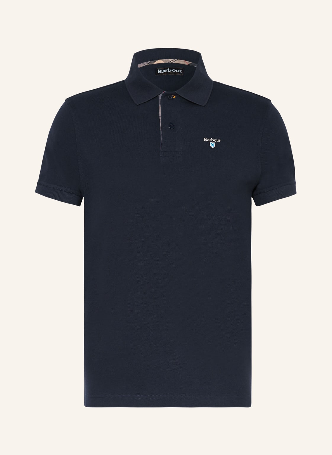 Barbour Piqué-Poloshirt blau von Barbour