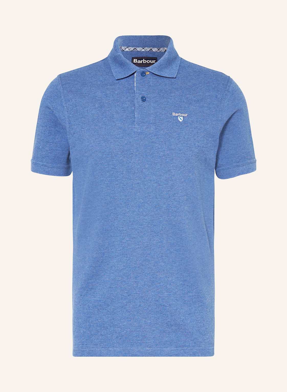 Barbour Piqué-Poloshirt blau von Barbour