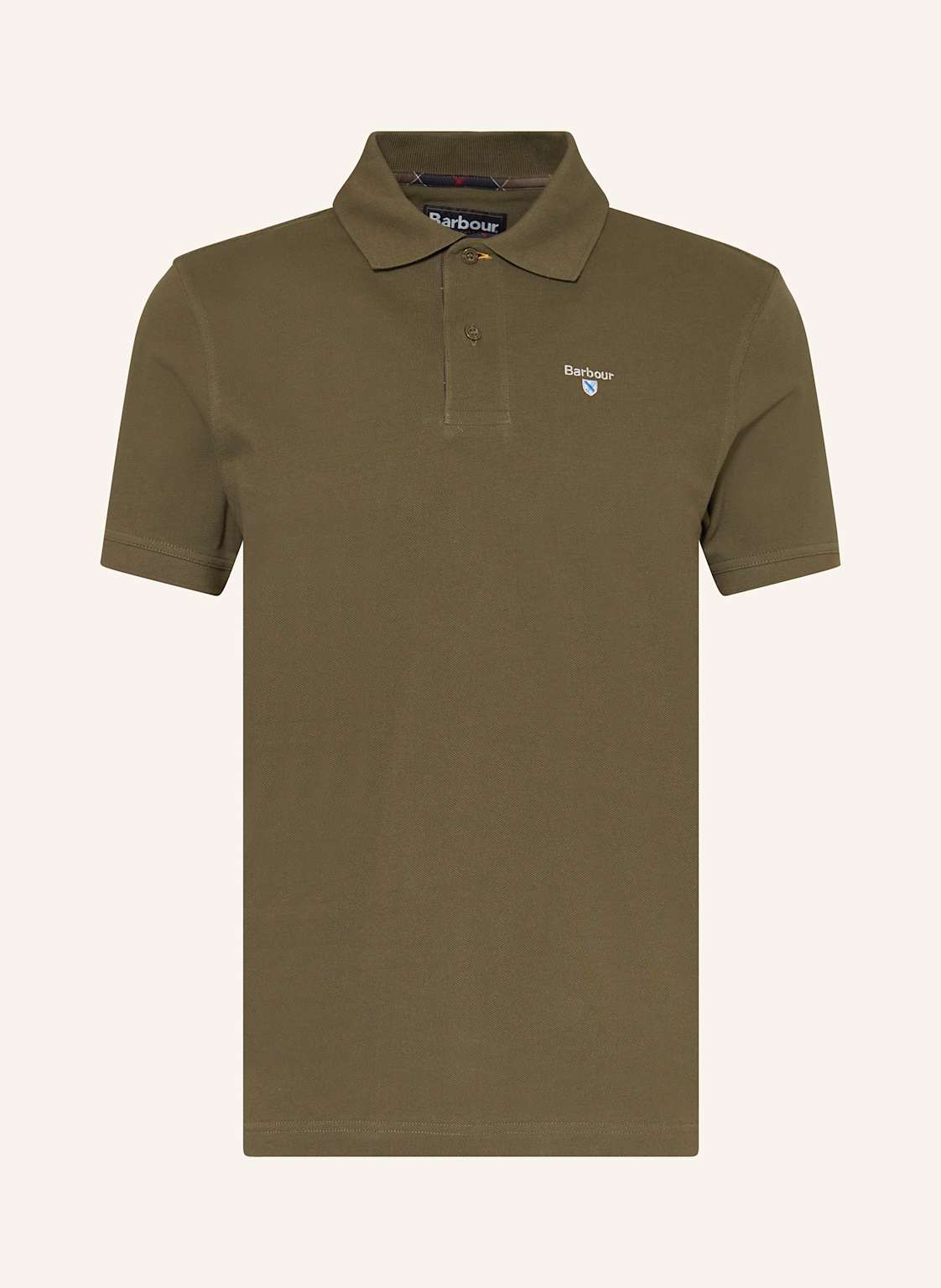 Barbour Piqué-Poloshirt gruen von Barbour