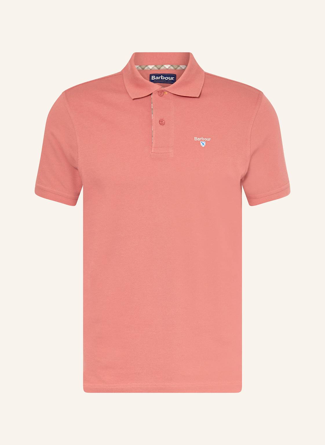 Barbour Piqué-Poloshirt rosa von Barbour