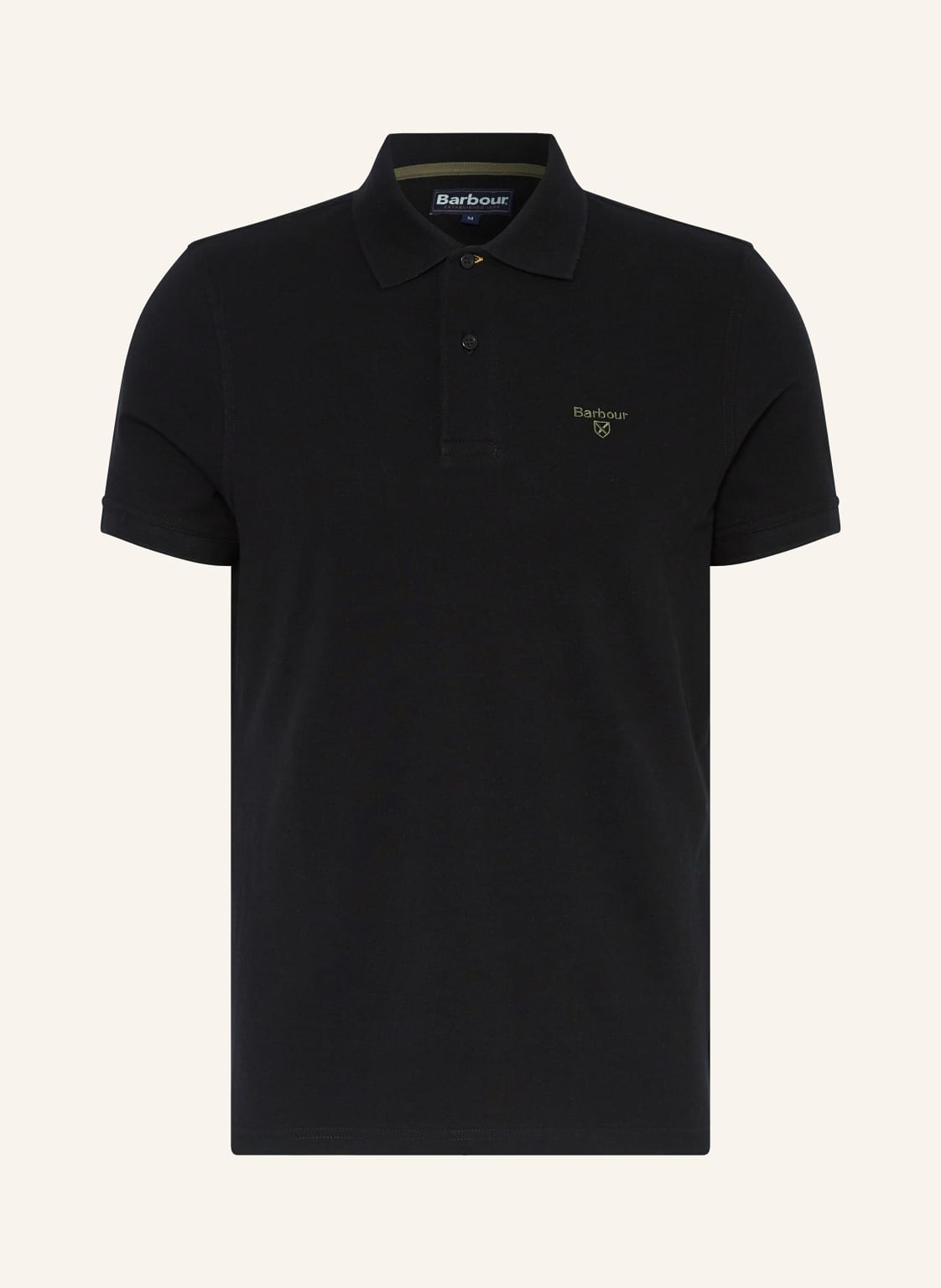 Barbour Piqué-Poloshirt Lightweight Sports schwarz von Barbour