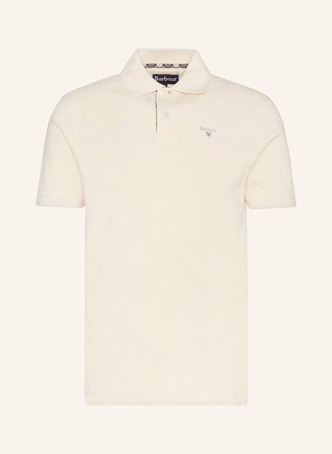 Barbour Piqué-Poloshirt weiss Barbour Piqué-Poloshirt weiss von Barbour