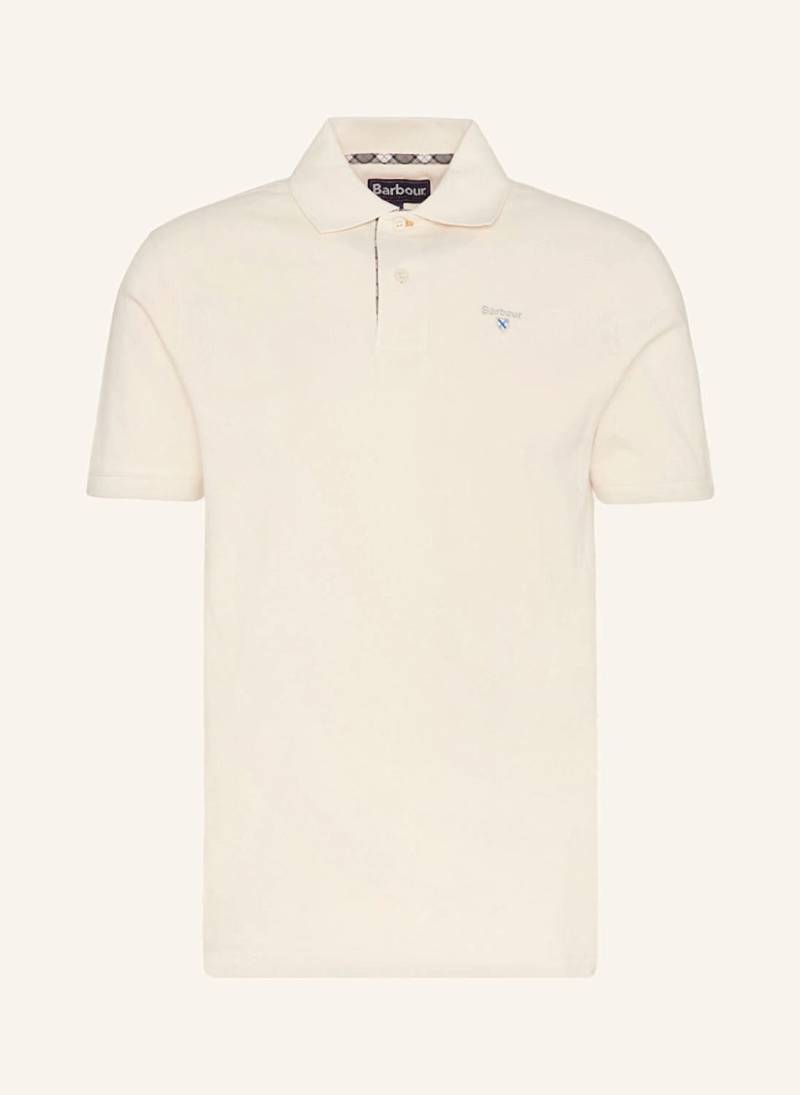 Barbour Piqué-Poloshirt weiss von Barbour