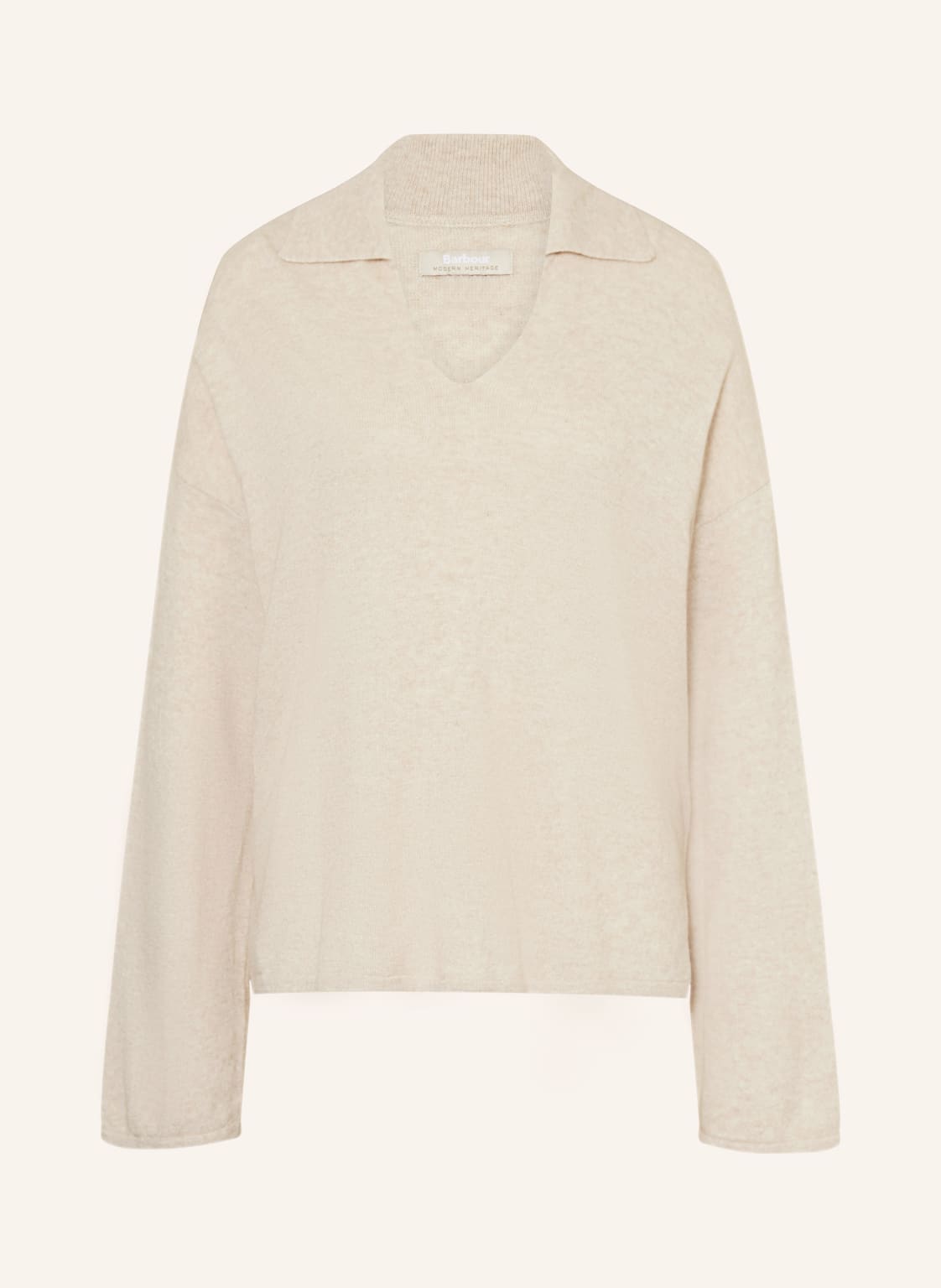 Barbour Pullover Fearne beige Barbour Pullover Fearne beige von Barbour