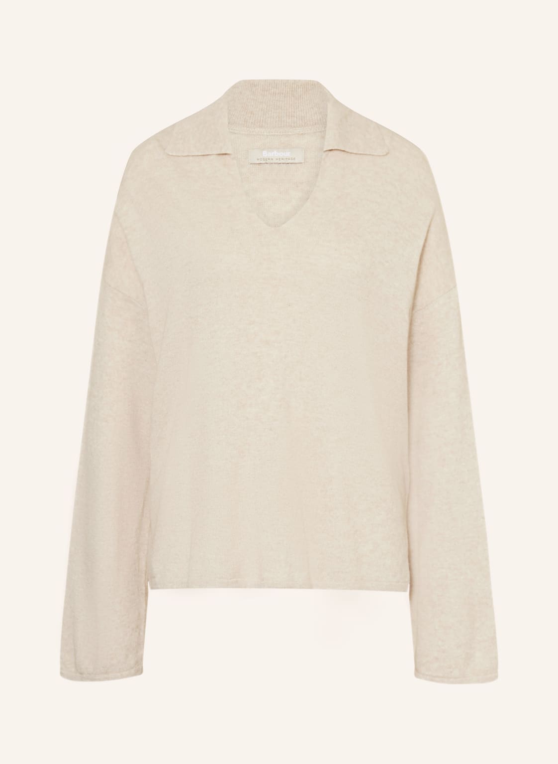 Barbour Pullover Fearne beige von Barbour