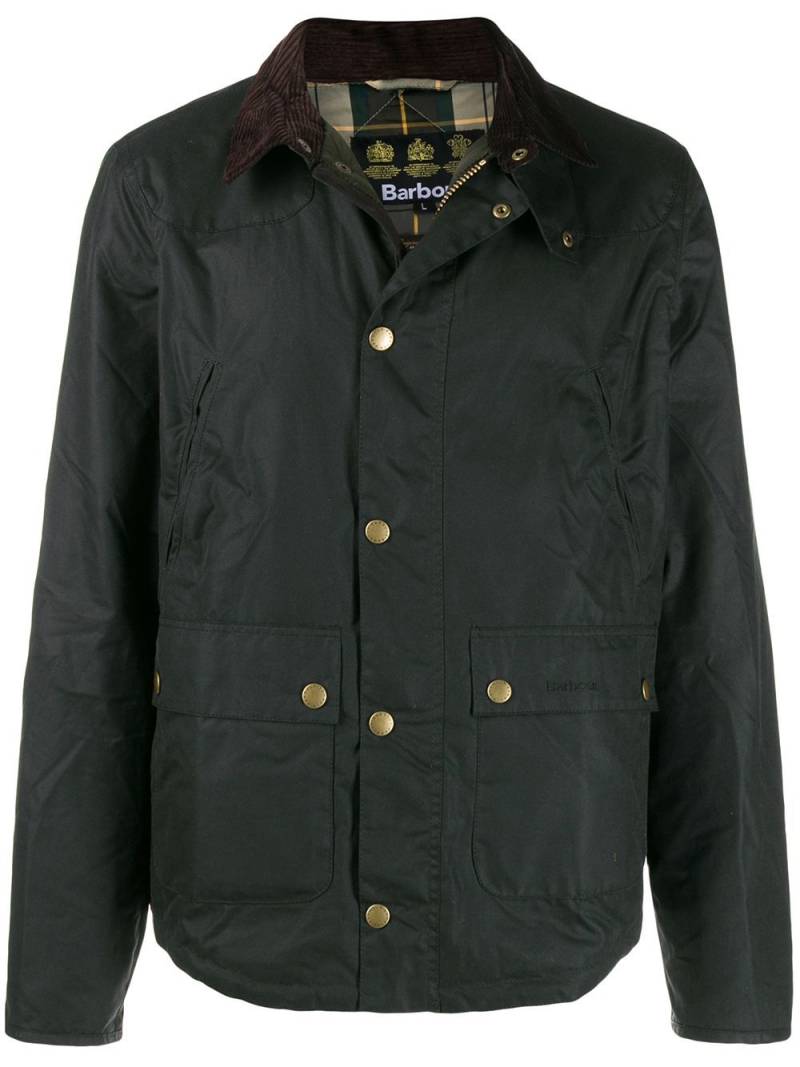 Barbour Reelin wax-coated jacket - Green von Barbour