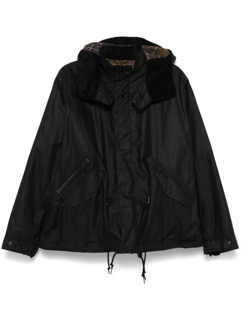 Barbour Short Wind coat - Black von Barbour