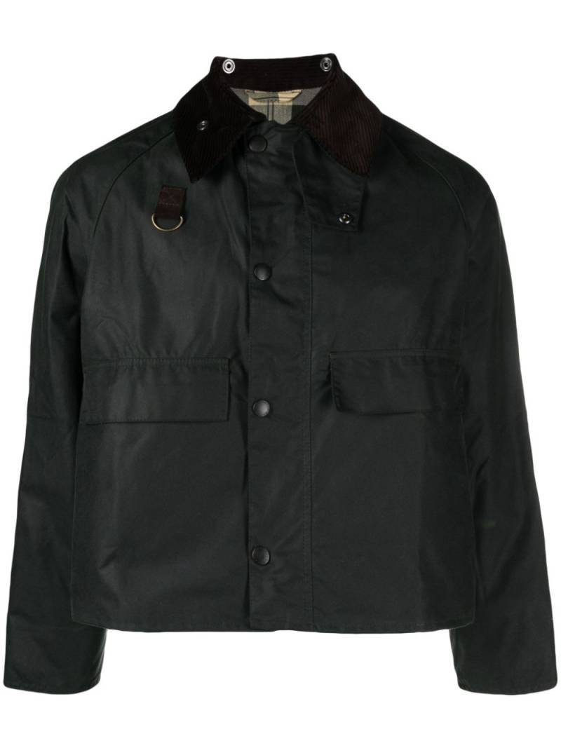 Barbour Spey waxed cotton jacket - Green von Barbour