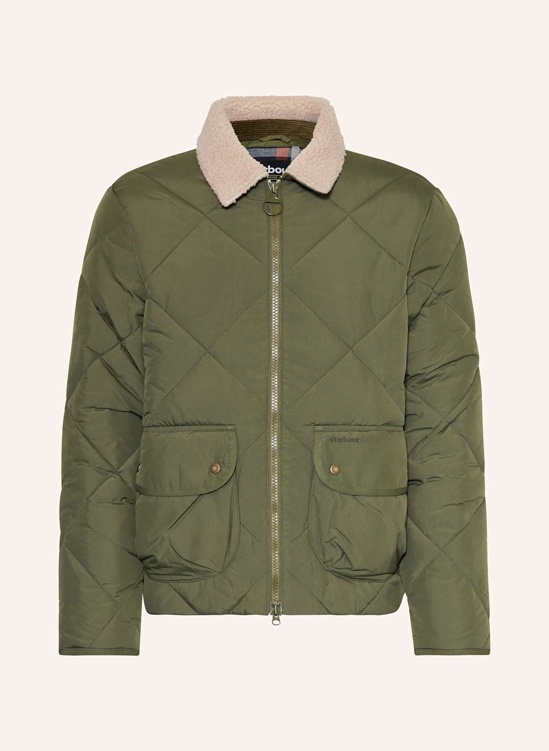 Barbour Steppjacke Angler gruen von Barbour