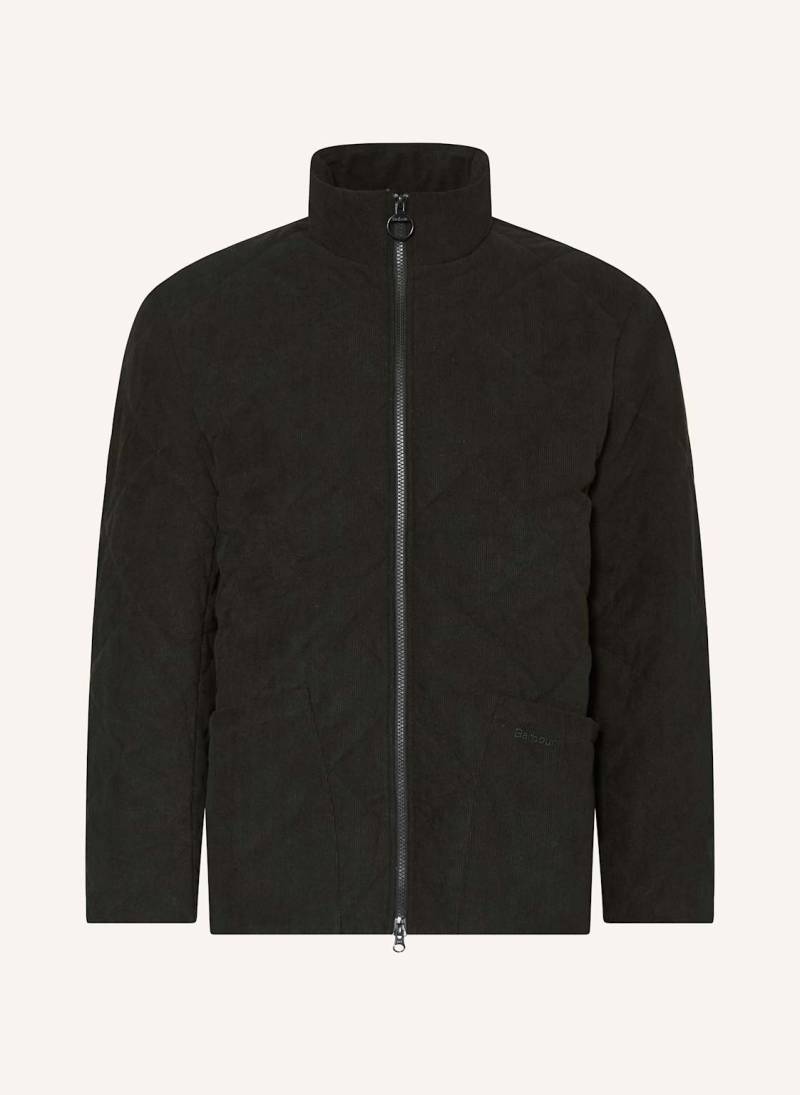 Barbour Steppjacke Liddesdale Aus Cord schwarz von Barbour