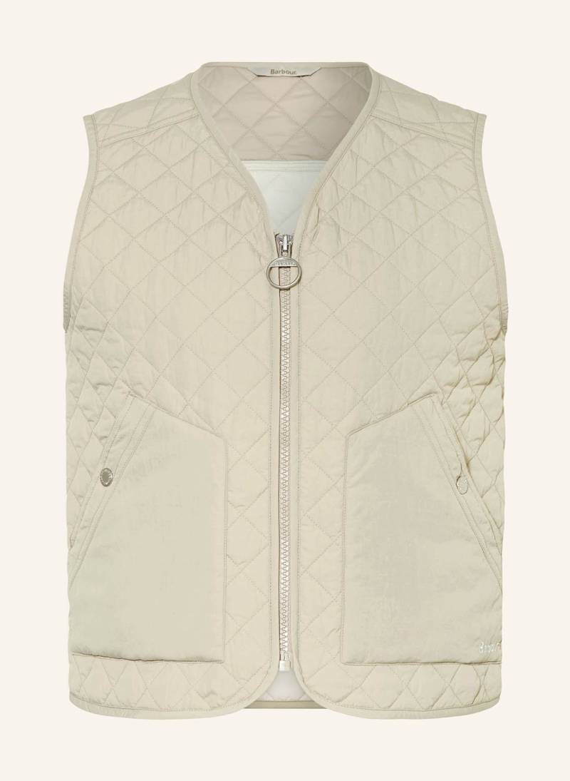 Barbour Steppweste Louise beige von Barbour