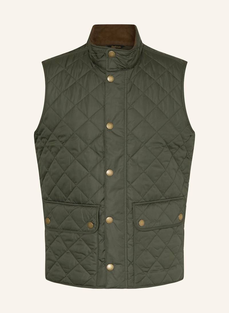 Barbour Steppweste Lowerdale gruen von Barbour