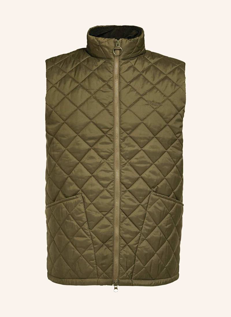 Barbour Steppweste Monty gruen von Barbour