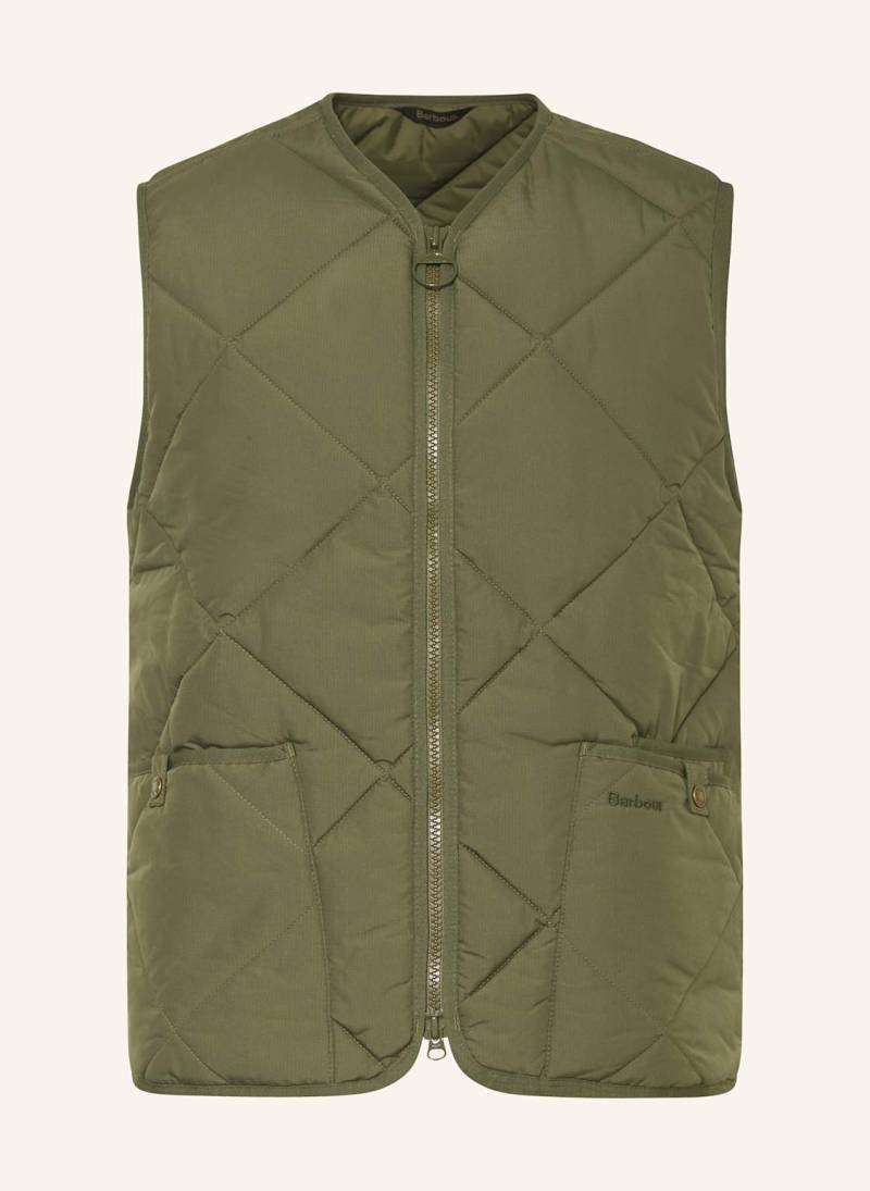 Barbour Steppweste gruen von Barbour