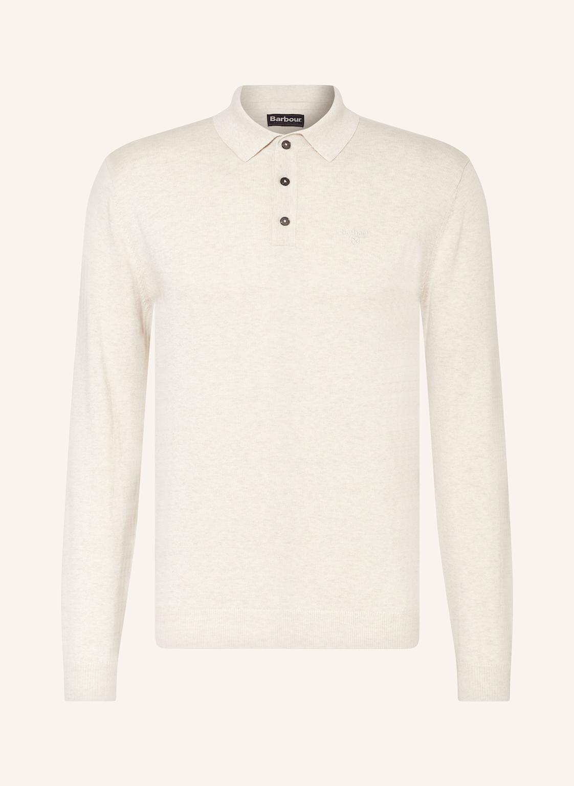 Barbour Strick-Poloshirt beige Barbour Strick-Poloshirt beige von Barbour