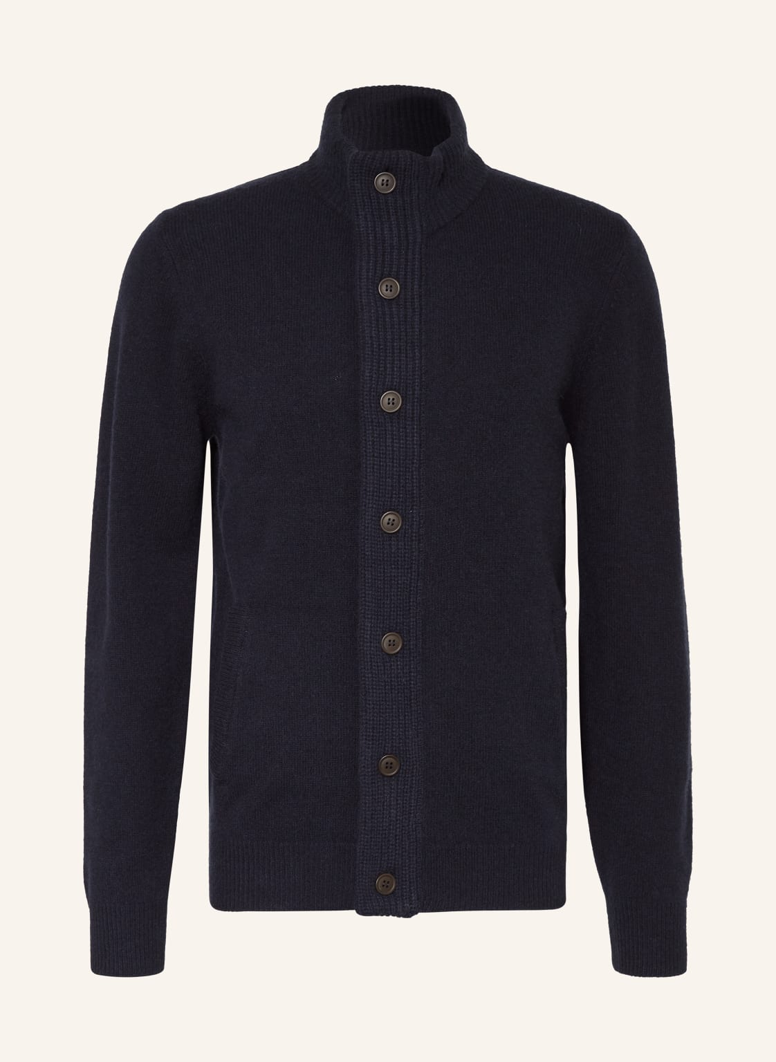 Barbour Strickjacke Essential blau von Barbour