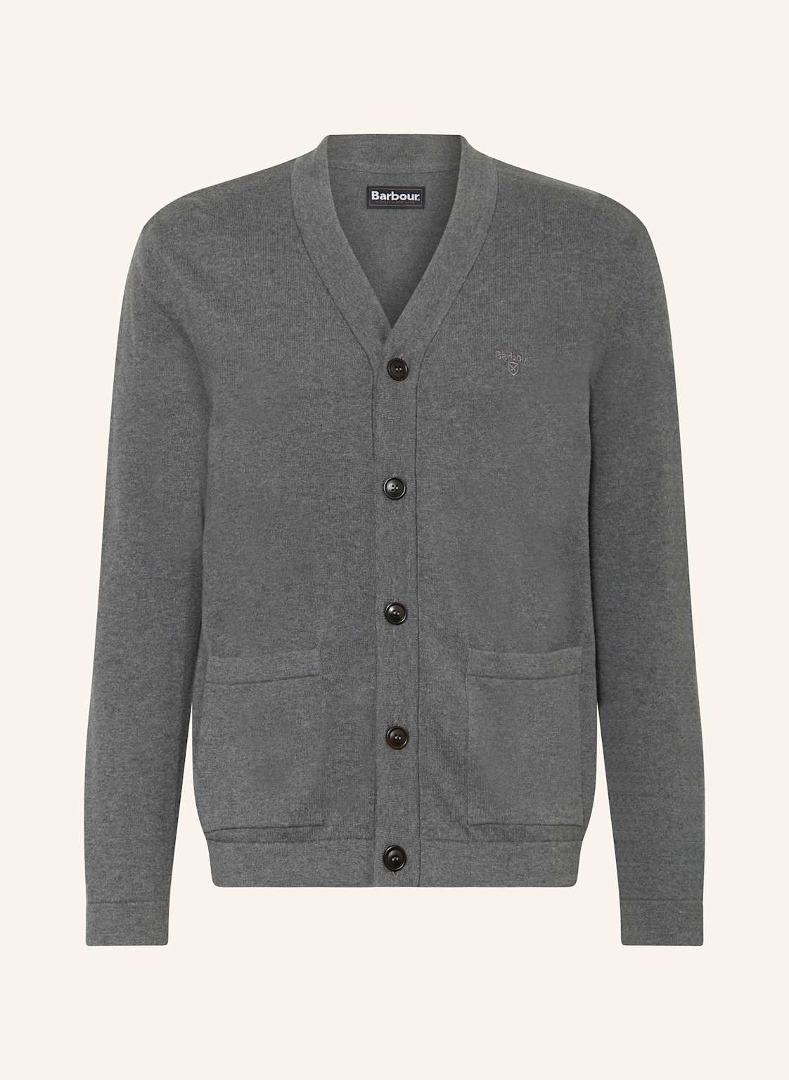 Barbour Strickjacke grau von Barbour