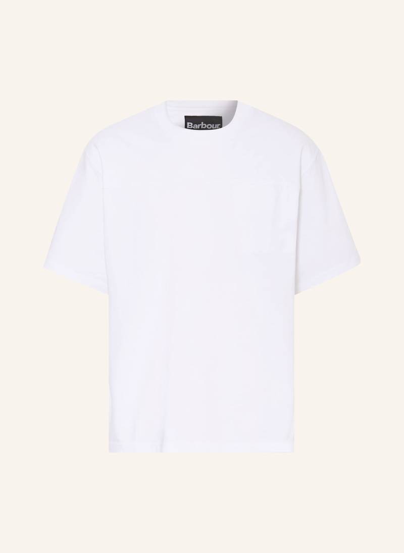 Barbour T-Shirt Hunton weiss von Barbour