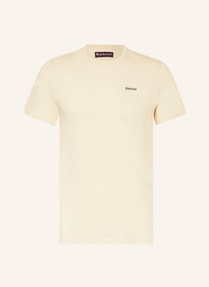 Barbour T-Shirt Langdon beige von Barbour