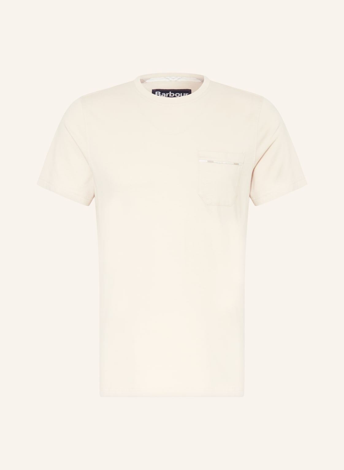 Barbour T-Shirt Woodchurch beige von Barbour