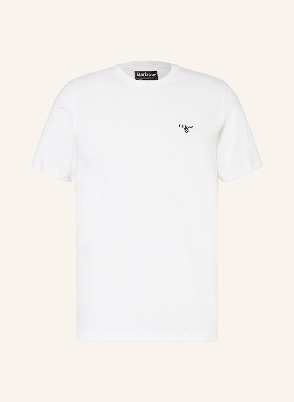 Barbour T-Shirt weiss von Barbour