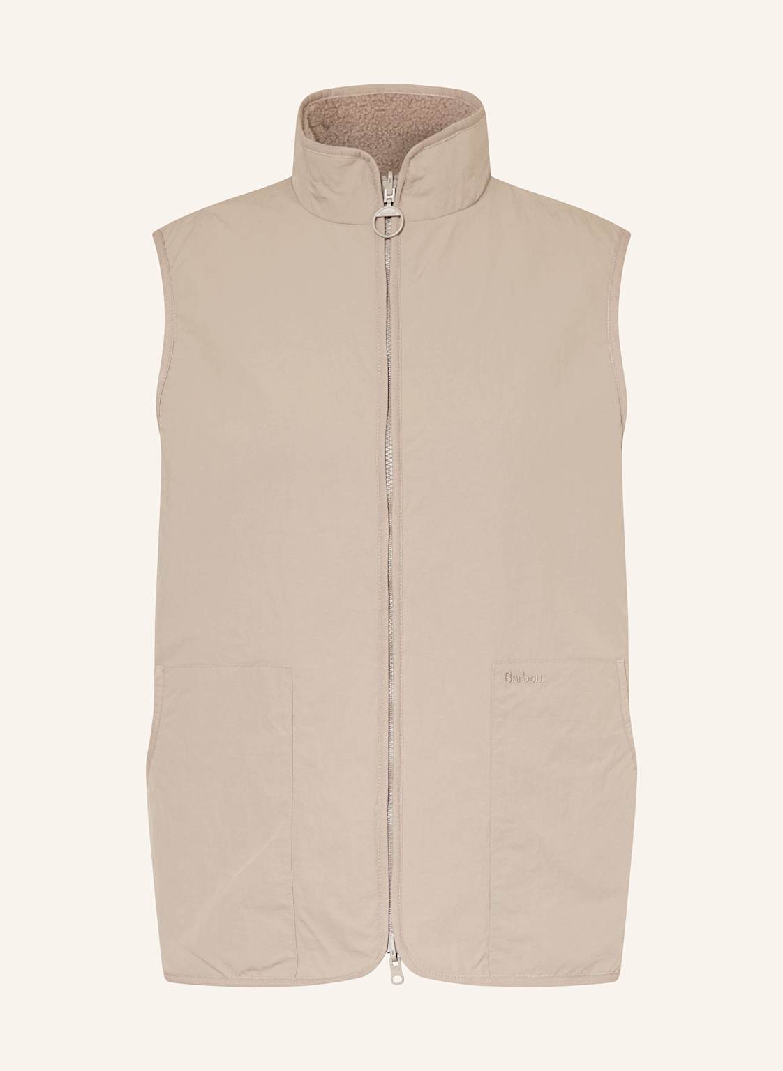 Barbour Teddyfell-Weste Zum Wenden beige Barbour Teddyfell-Weste Zum Wenden beige von Barbour