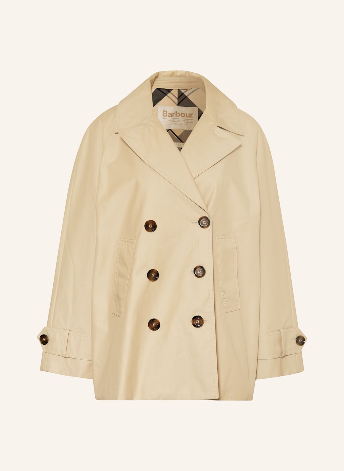 Barbour Trenchcoat Maisy beige von Barbour