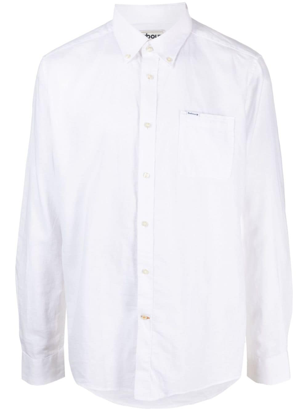 Barbour chest-pocket button-up shirt - White von Barbour