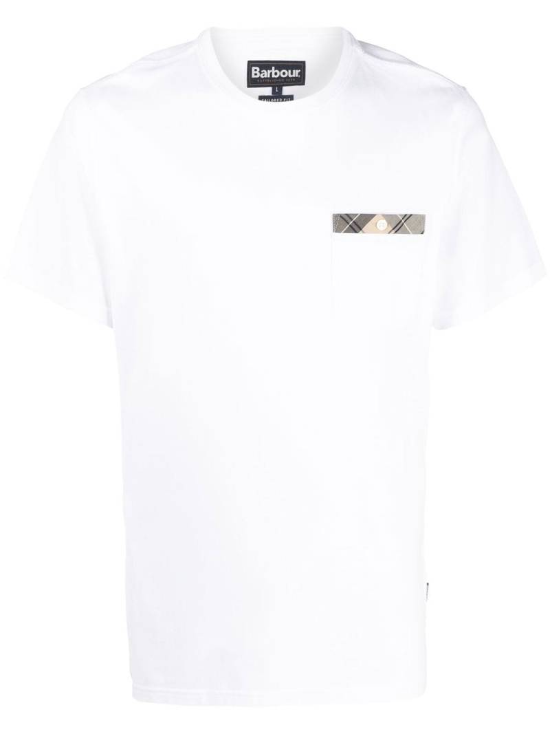 Barbour chest-pocket crew-neck T-shirt - White von Barbour