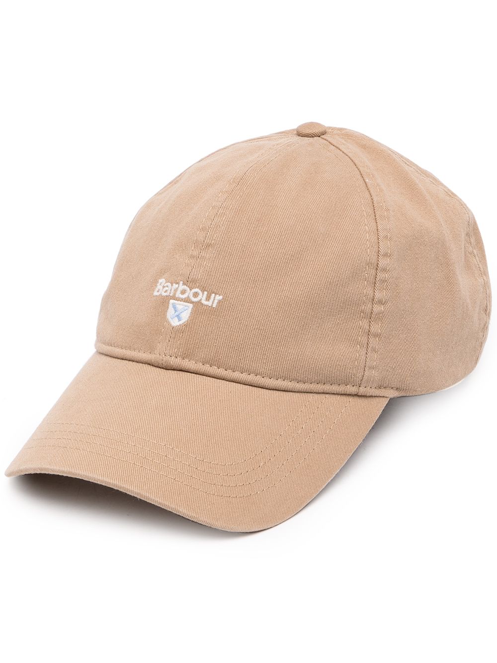 Barbour logo-print cap - Brown von Barbour