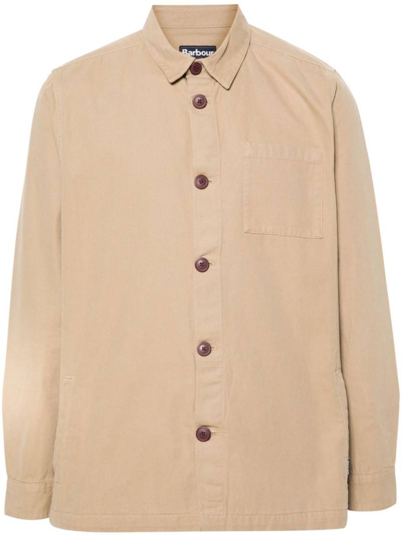 Barbour long-sleeve cotton shirt - Brown von Barbour