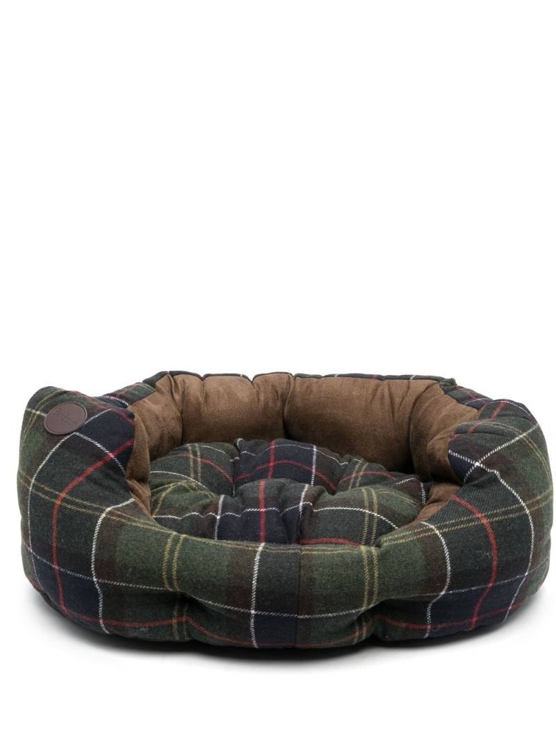 Barbour tartan dog bed - Green von Barbour