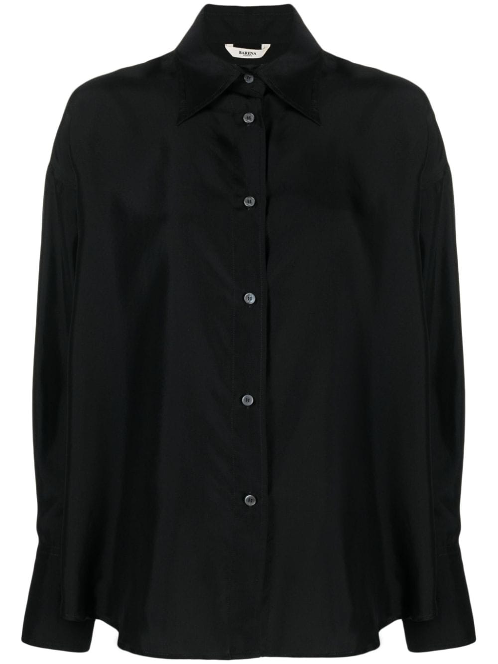 Barena Bernarda silk shirt - Black von Barena