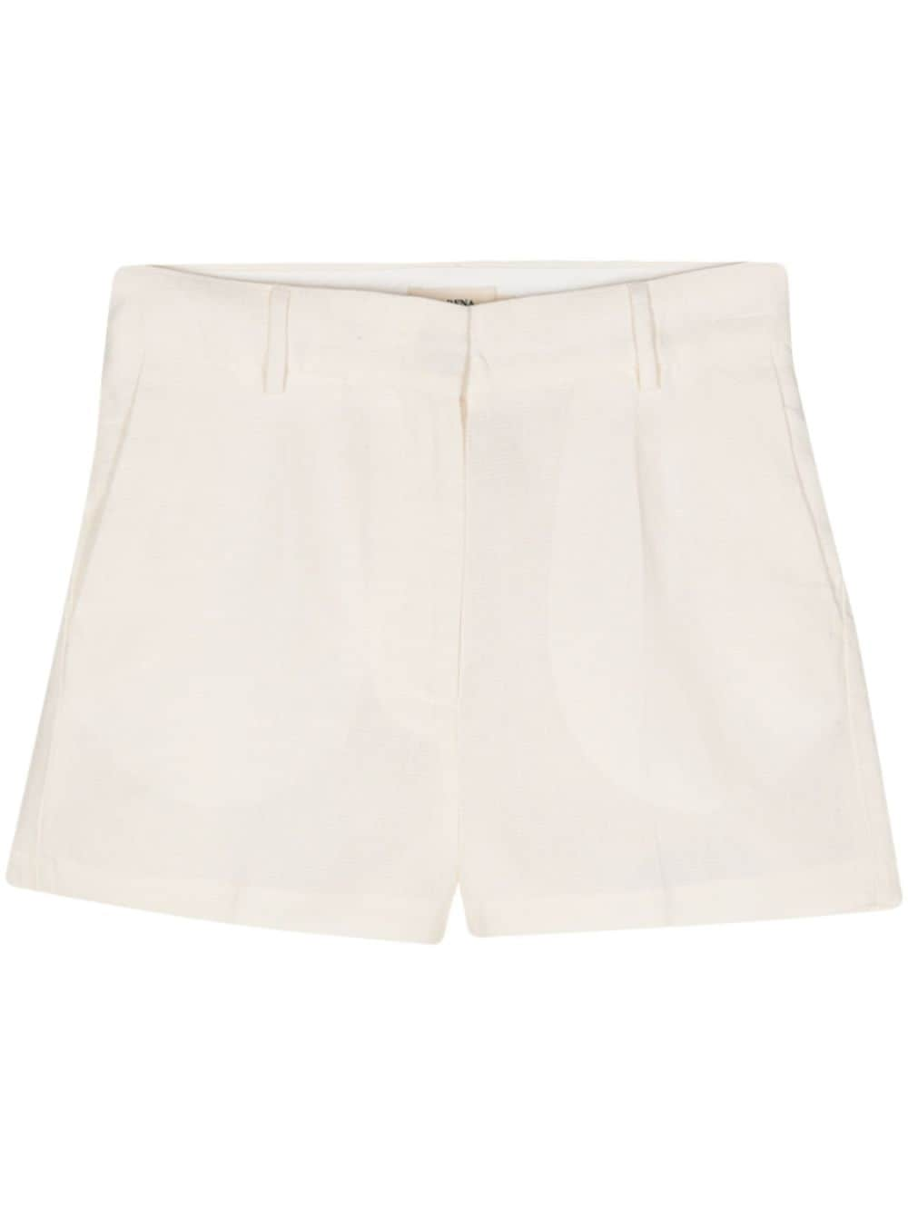 Barena Dori Canne linen shorts - Neutrals von Barena