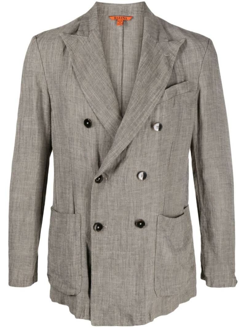 Barena Siroco single-breasted blazer - Grey von Barena