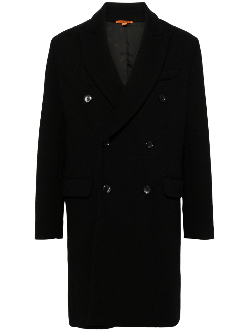 Barena double-breasted coat - Black von Barena