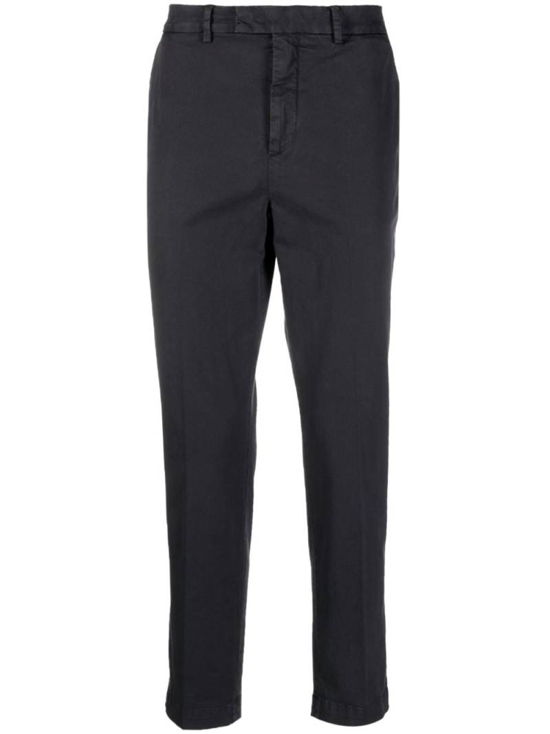 Barena mid-rise cropped chino trousers - Blue von Barena