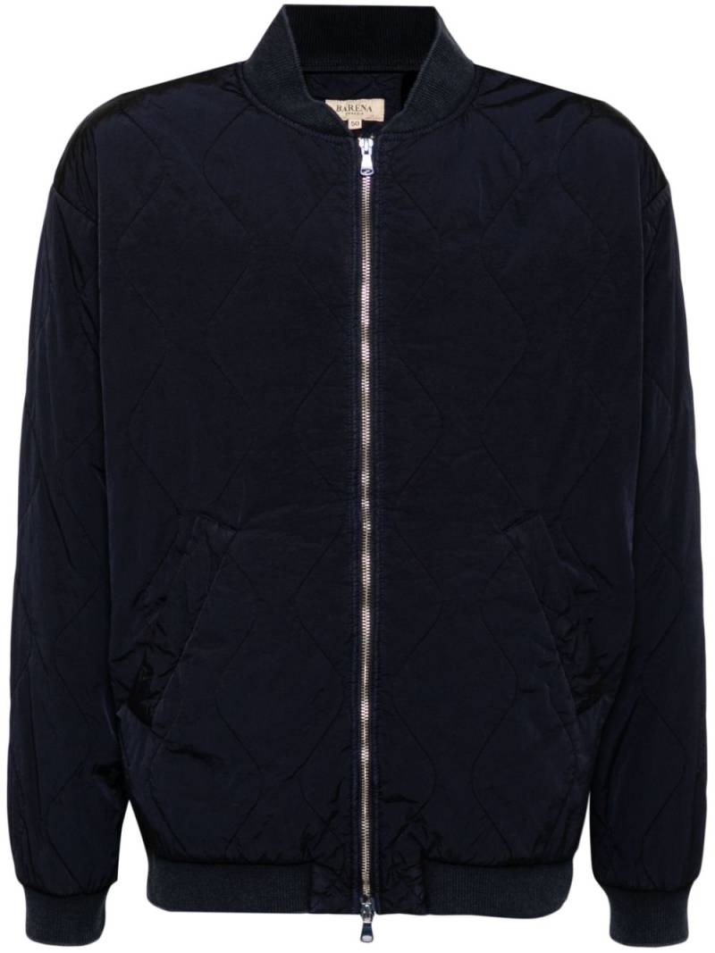 Barena quilted bomber jacket - Blue von Barena