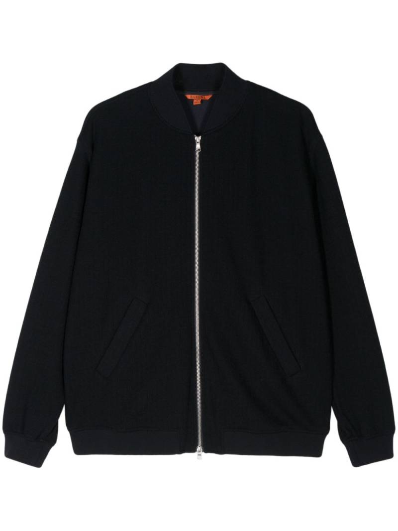 Barena ribbed bomber jacket - Blue von Barena