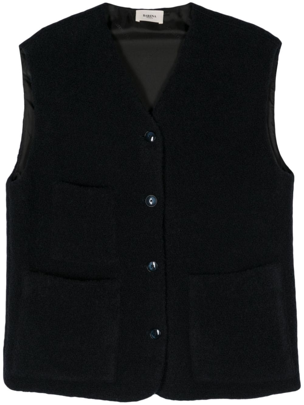 Barena shearling gilet - Blue von Barena