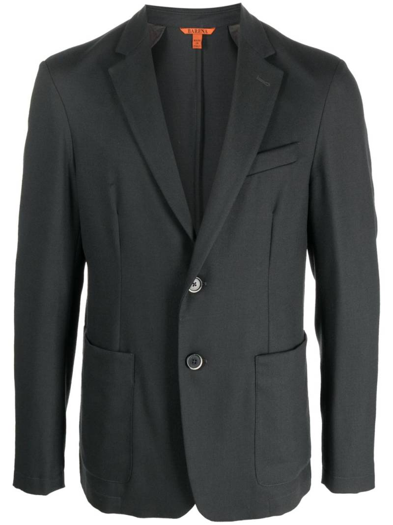 Barena single-breasted wool blazer - Grey von Barena