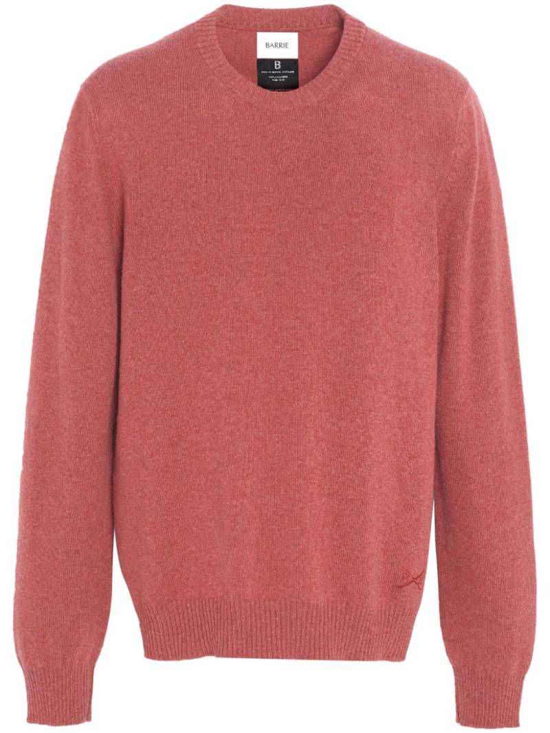 Barrie B Label cashmere jumper - Red von Barrie