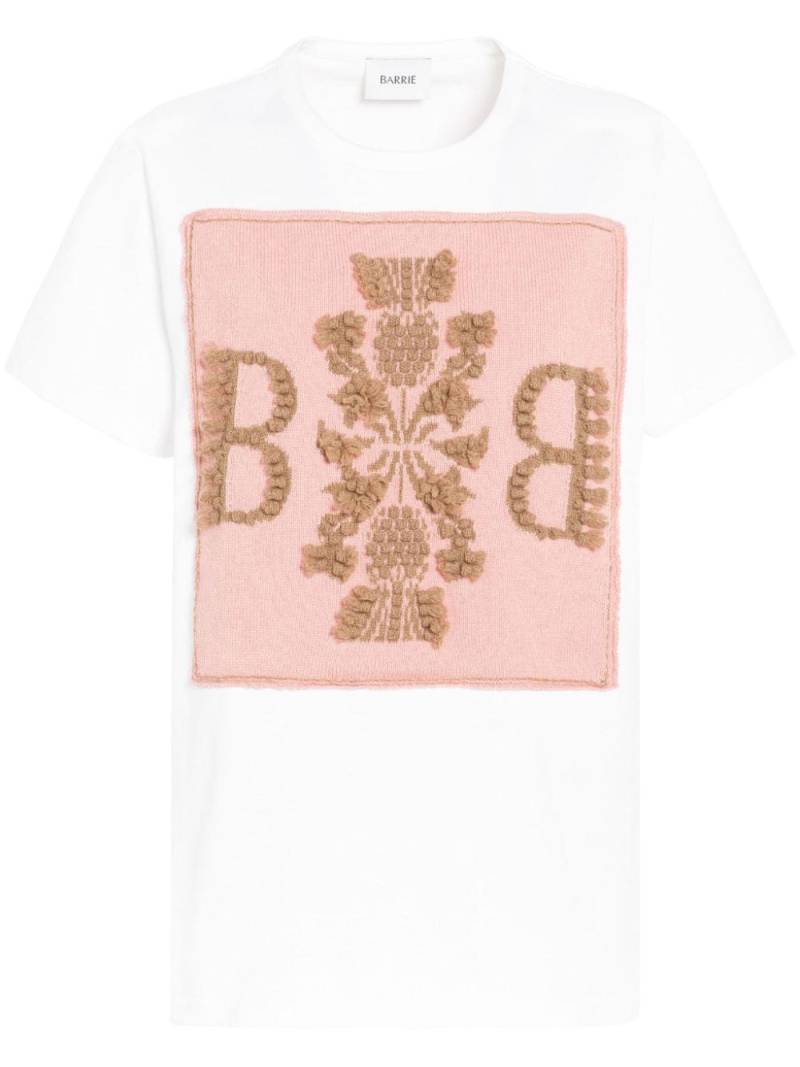 Barrie B-logo T-shirt - White von Barrie