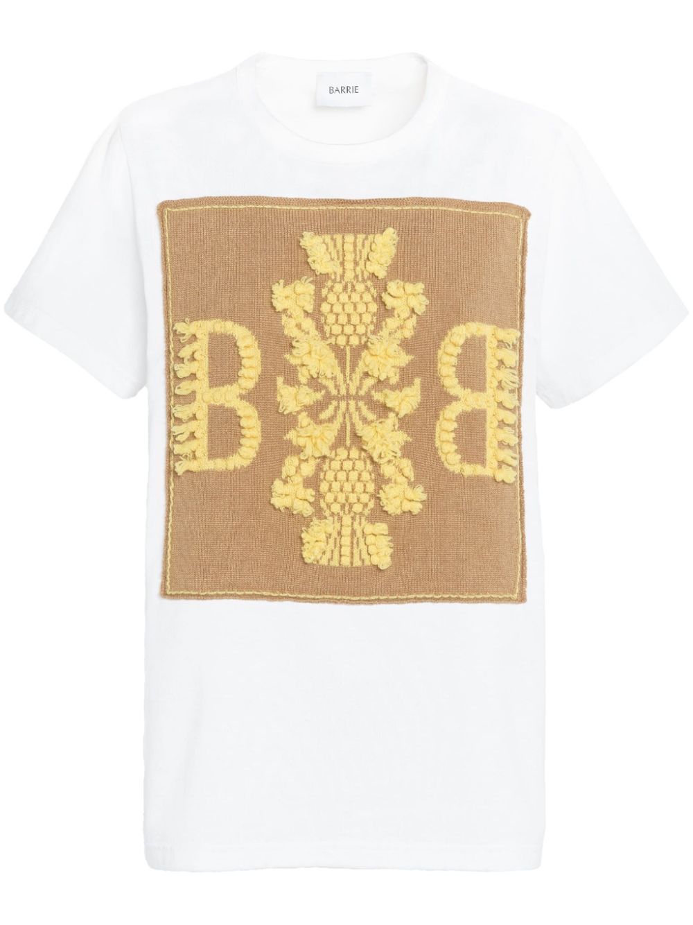 Barrie B-logo T-shirt - White von Barrie