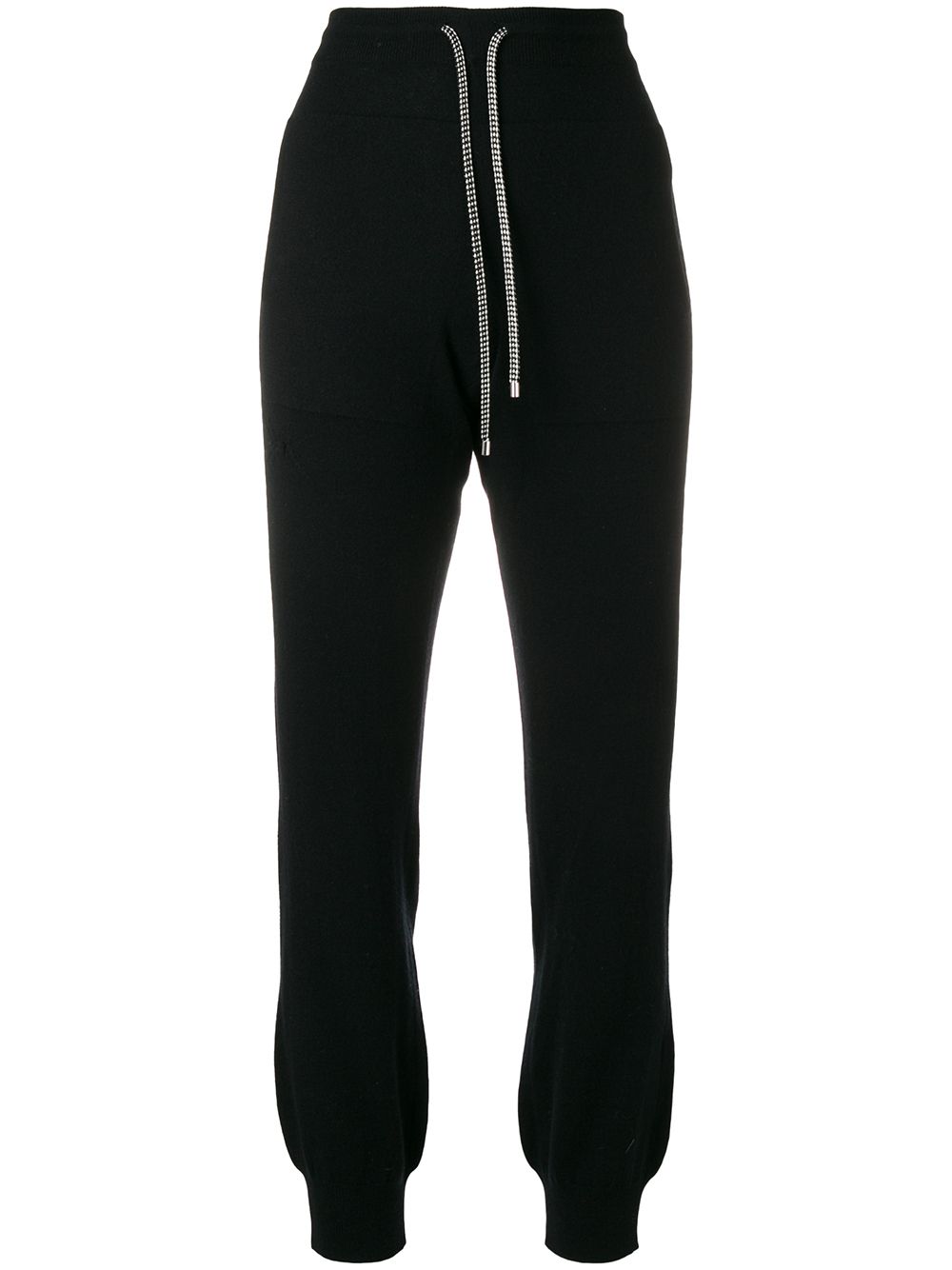 Barrie Romantic Timeless cashmere jogging trousers - Black von Barrie