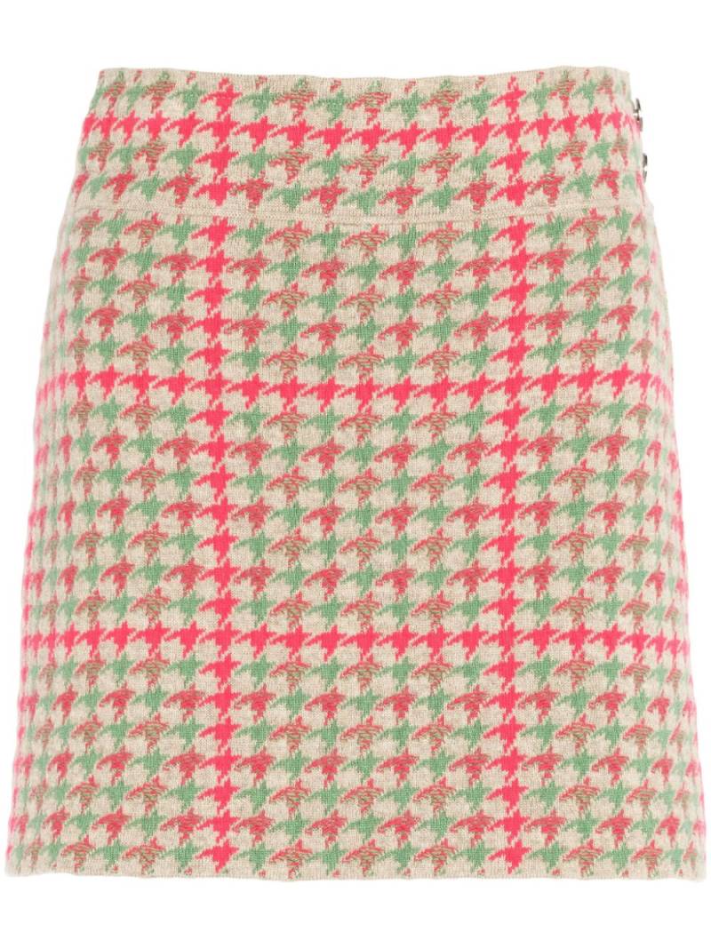 Barrie cashmere-blend miniskirt - Pink von Barrie